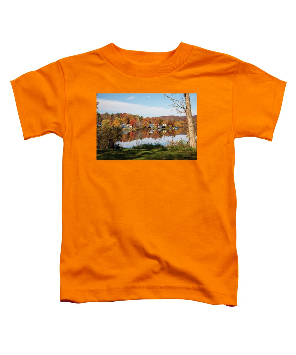 Landscape Toddler T-Shirt featuring the photograph Richmond Pond 59 by Michael Fryd