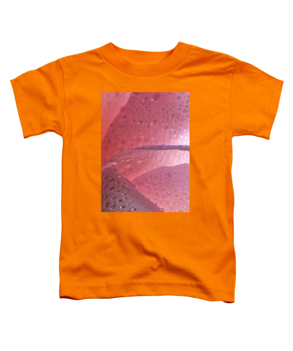 Macro Toddler T-Shirt featuring the photograph Rose 4069 by Julie Powell