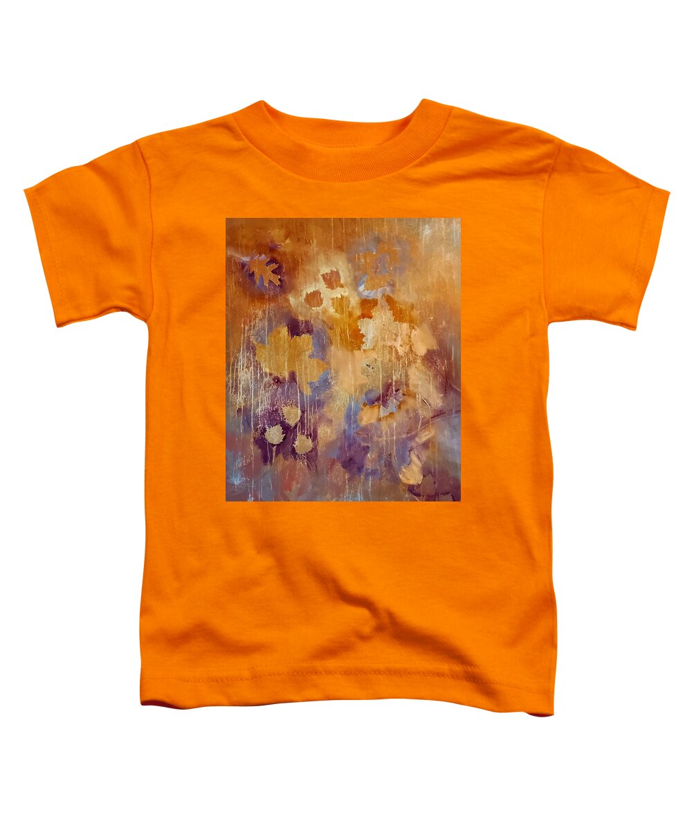 Large Toddler T-Shirt featuring the painting Storm Painting by Lisa Kaiser