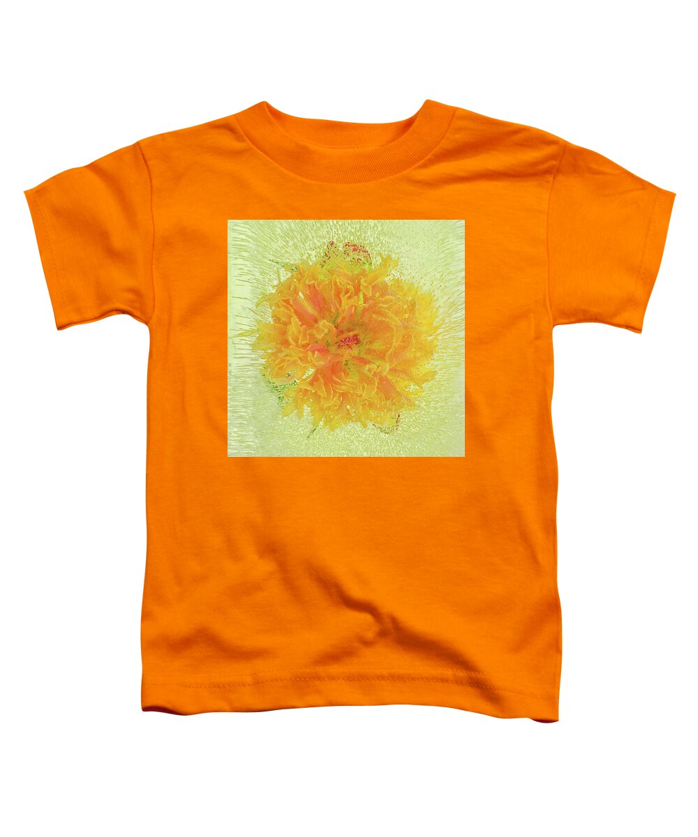 Peony Toddler T-Shirt featuring the photograph Summer Solo by Zina Zinchik