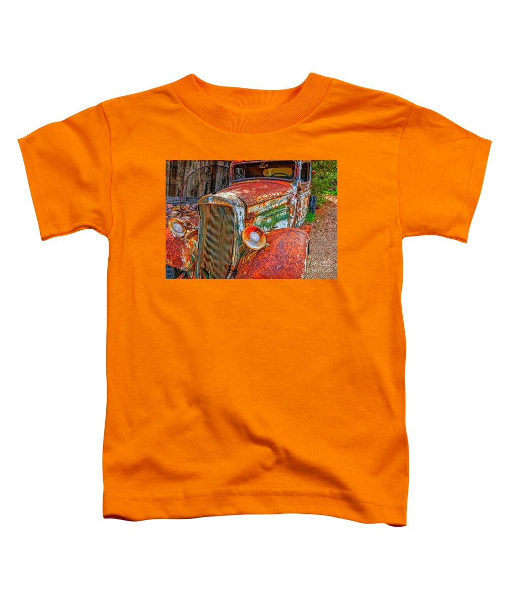  Toddler T-Shirt featuring the photograph The Old Boss by Rodney Lee Williams