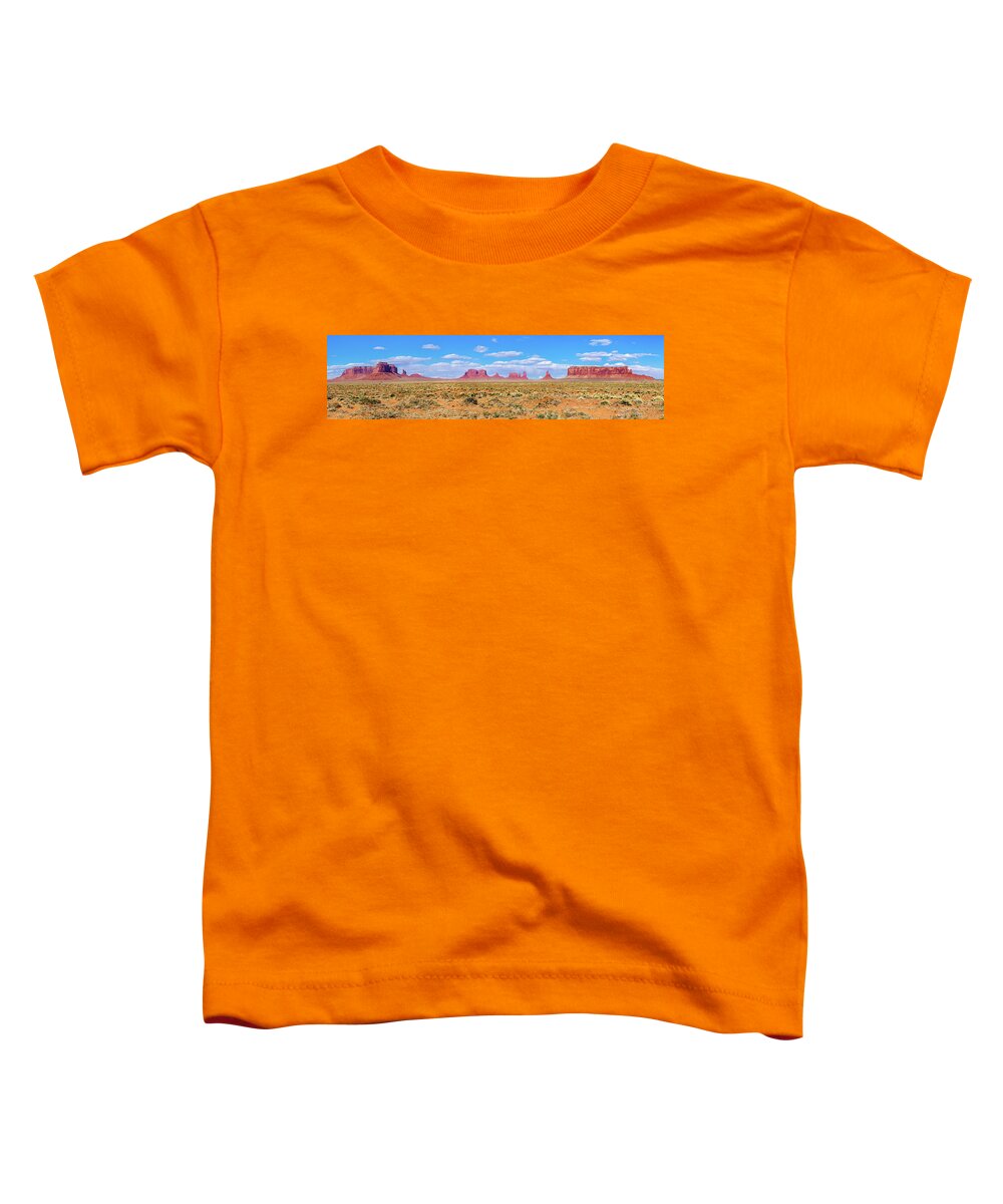 Monument Valley Toddler T-Shirt featuring the photograph Wild West by Az Jackson