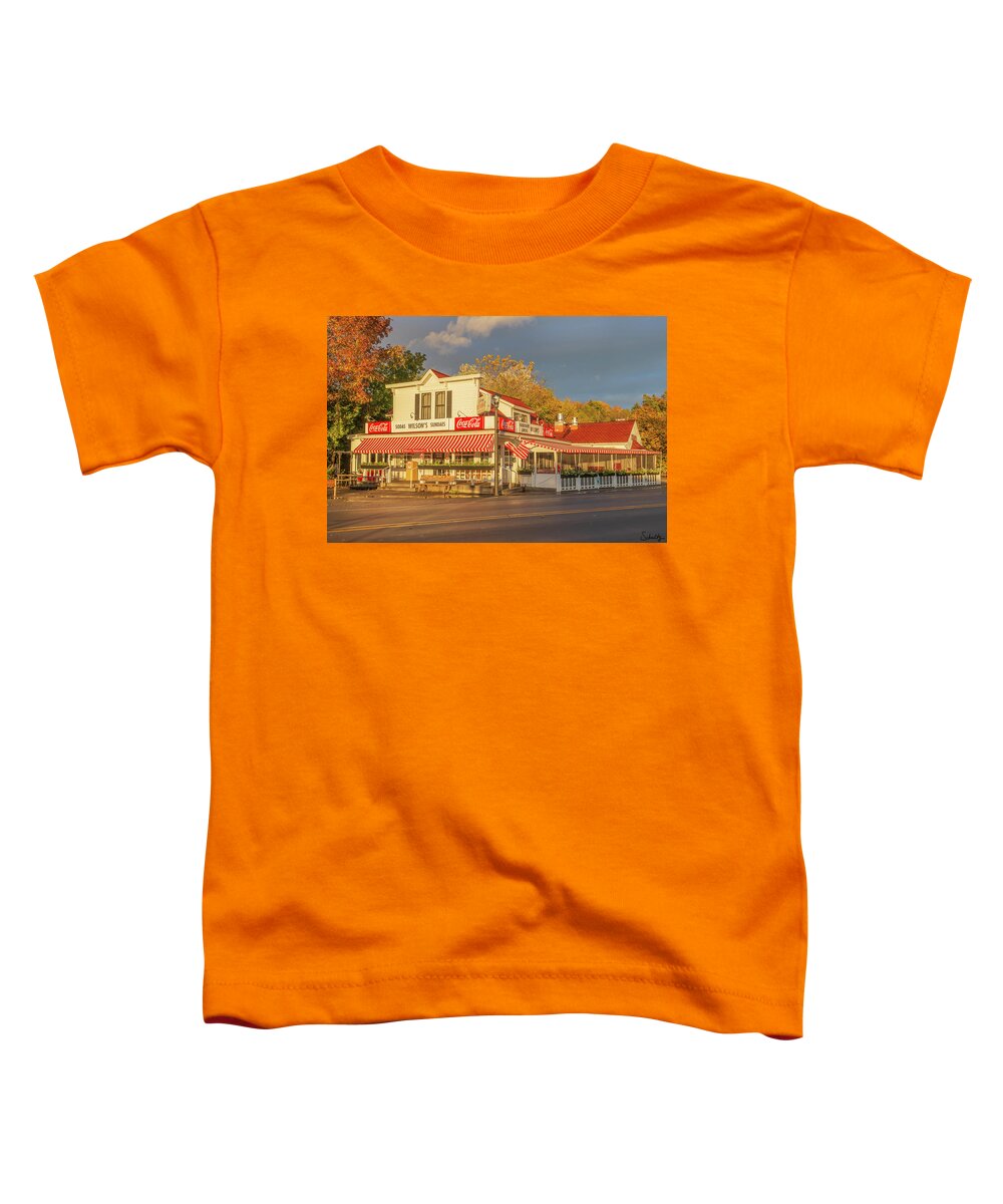 Door County Toddler T-Shirt featuring the photograph Wilson's by Paul Schultz