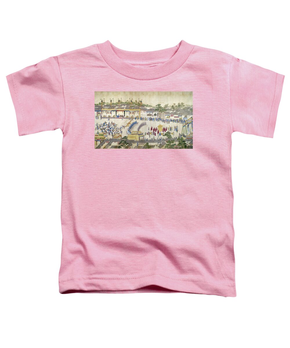 18th Century Toddler T-Shirt featuring the painting K'ang-hsi (1654-1722) #1 by Granger