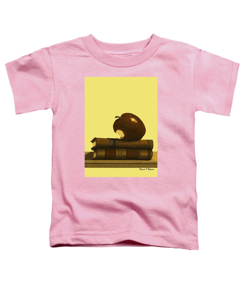 Fineartamerica.com Toddler T-Shirt featuring the painting A Teacher's Gift Number 5 by Diane Strain