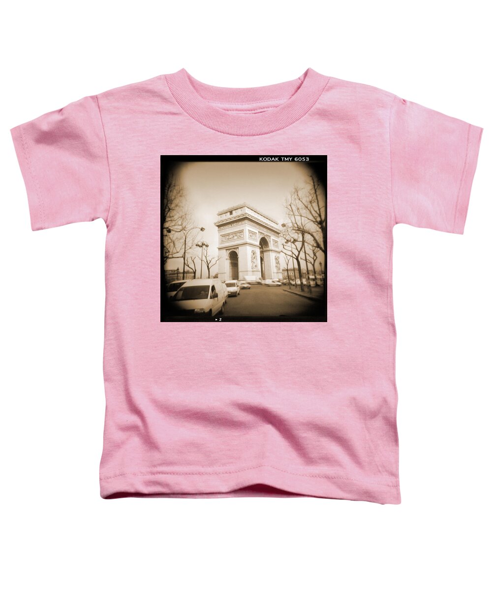  Paris Toddler T-Shirt featuring the photograph A Walk Through Paris 2 by Mike McGlothlen