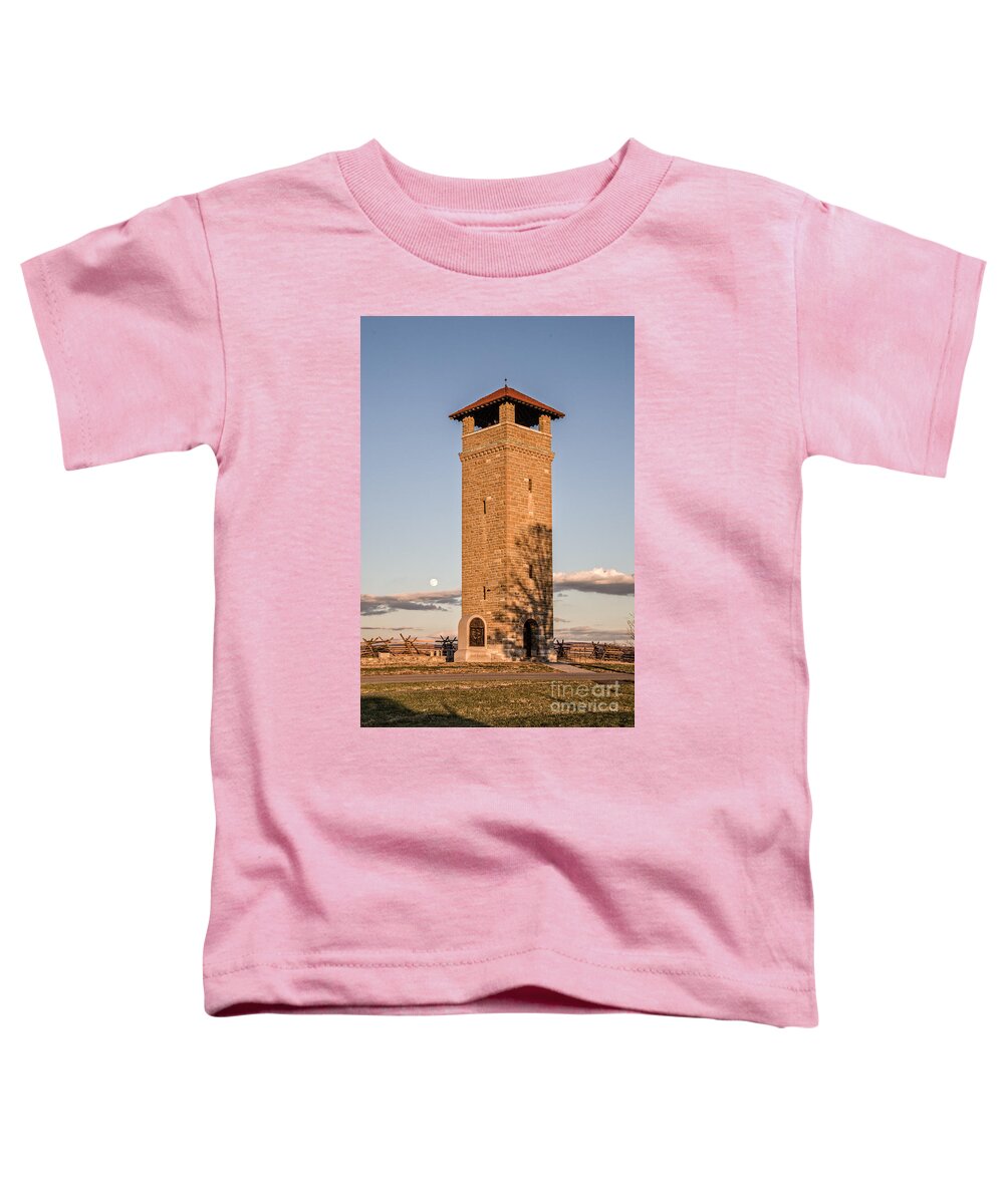 Antietam National Park Toddler T-Shirt featuring the photograph Antietam's Stone Tower by Ronald Lutz