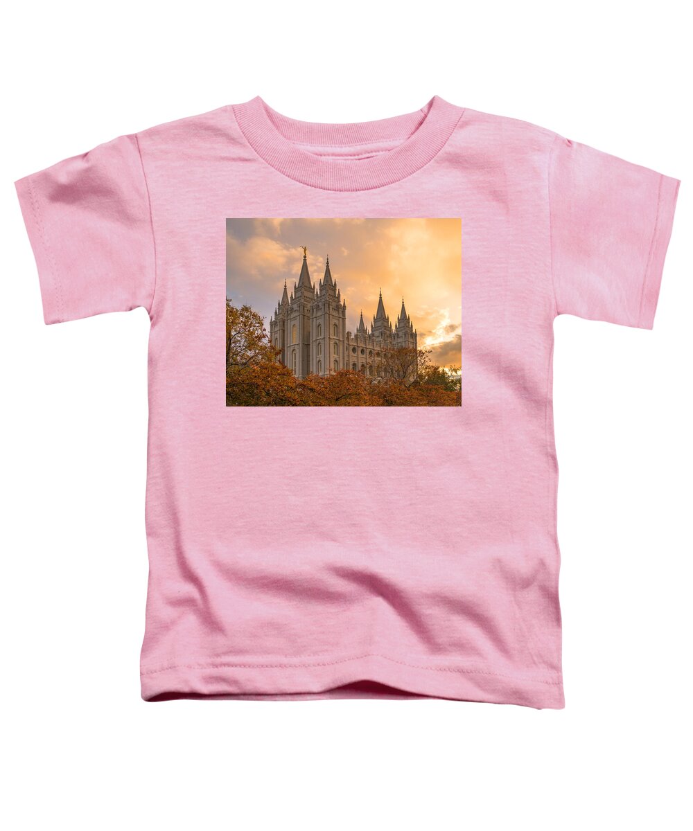 Utah Toddler T-Shirt featuring the photograph Autumn Splendor by Dustin LeFevre