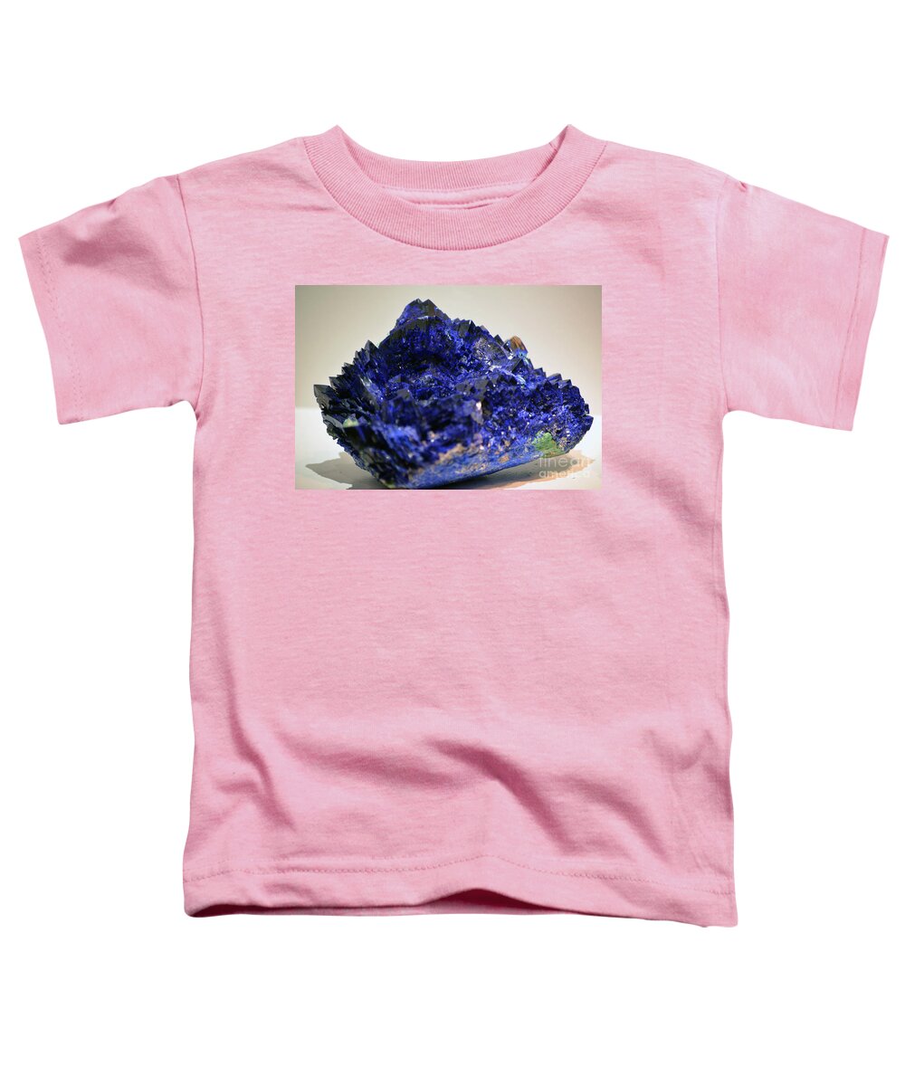 Azurite Toddler T-Shirt featuring the photograph Blue Azurite by Shawn O'Brien