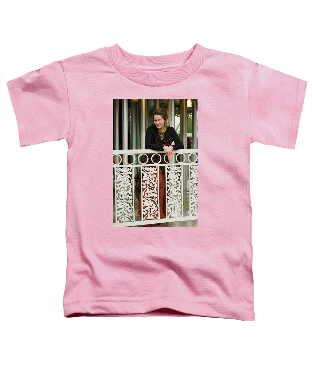 Calley Duvall Toddler T-Shirt featuring the photograph Calley showing some class in color by Teri Schuster