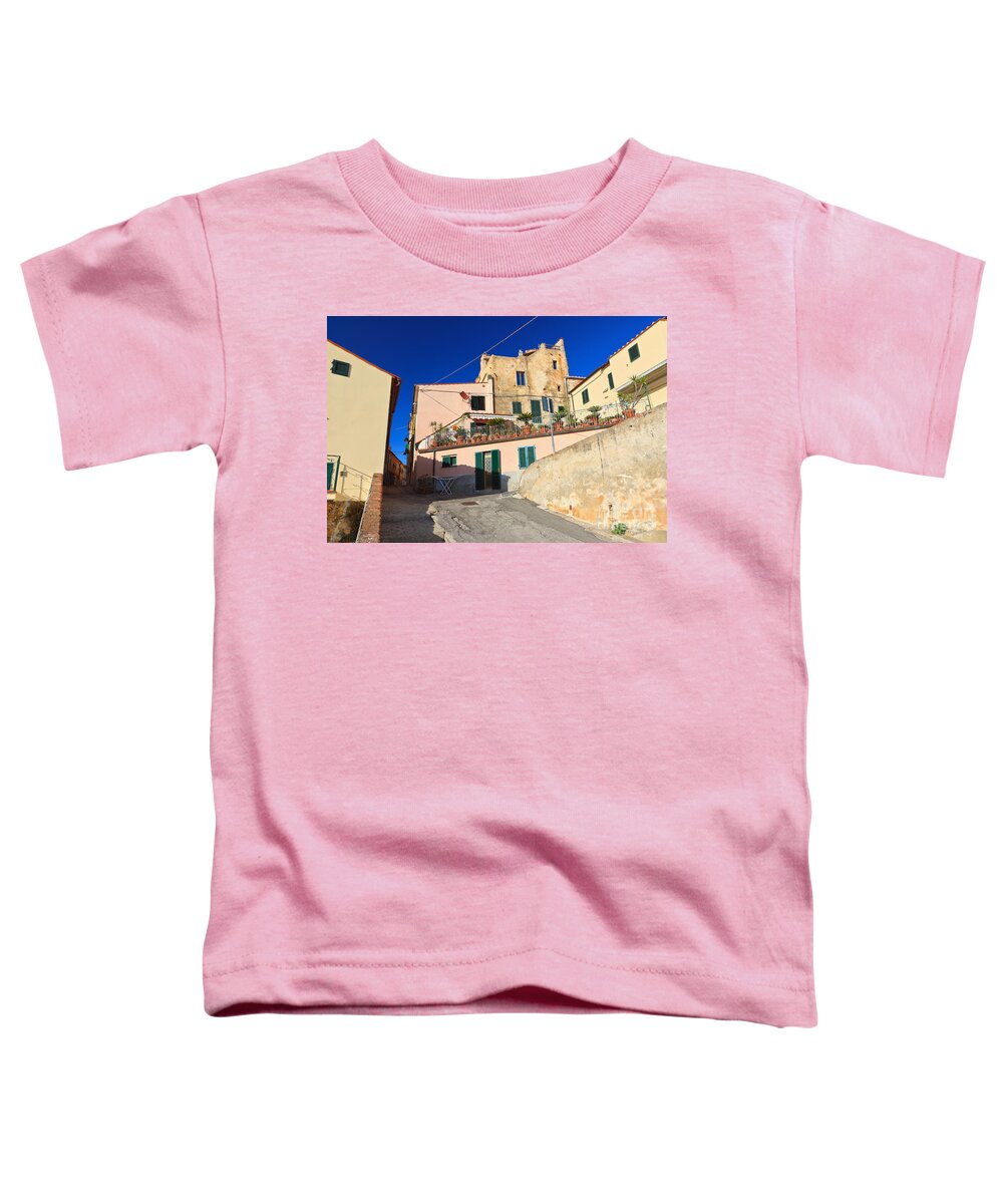 Capoliveri Toddler T-Shirt featuring the photograph Capoliveri - Isola d'Elba by Antonio Scarpi