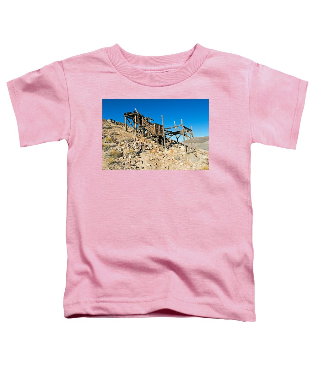 California Toddler T-Shirt featuring the photograph Cashier Mill Death Valley National Park by Fred Stearns
