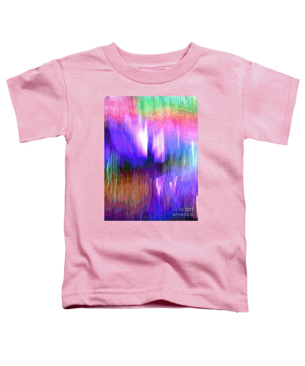 Celeritas Toddler T-Shirt featuring the mixed media Celeritas 22 by Leigh Eldred