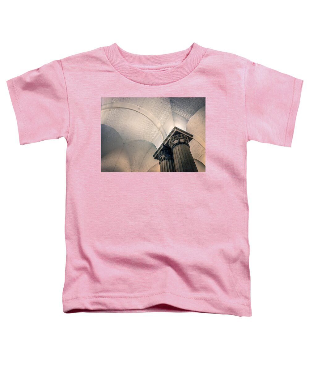 1903 Toddler T-Shirt featuring the photograph Columns by Rob Sellers
