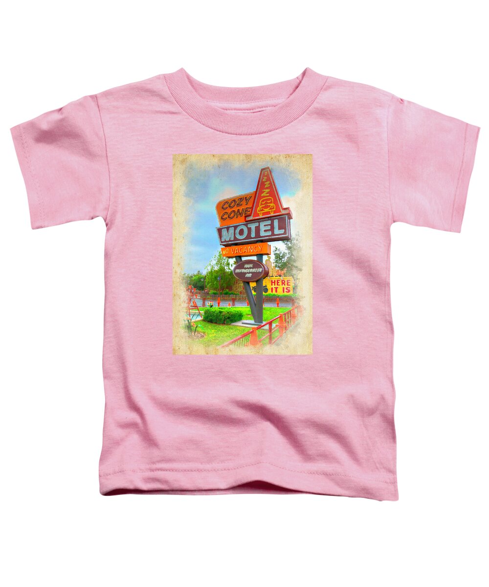 California. Toddler T-Shirt featuring the photograph Cozy Cone by Ricky Barnard