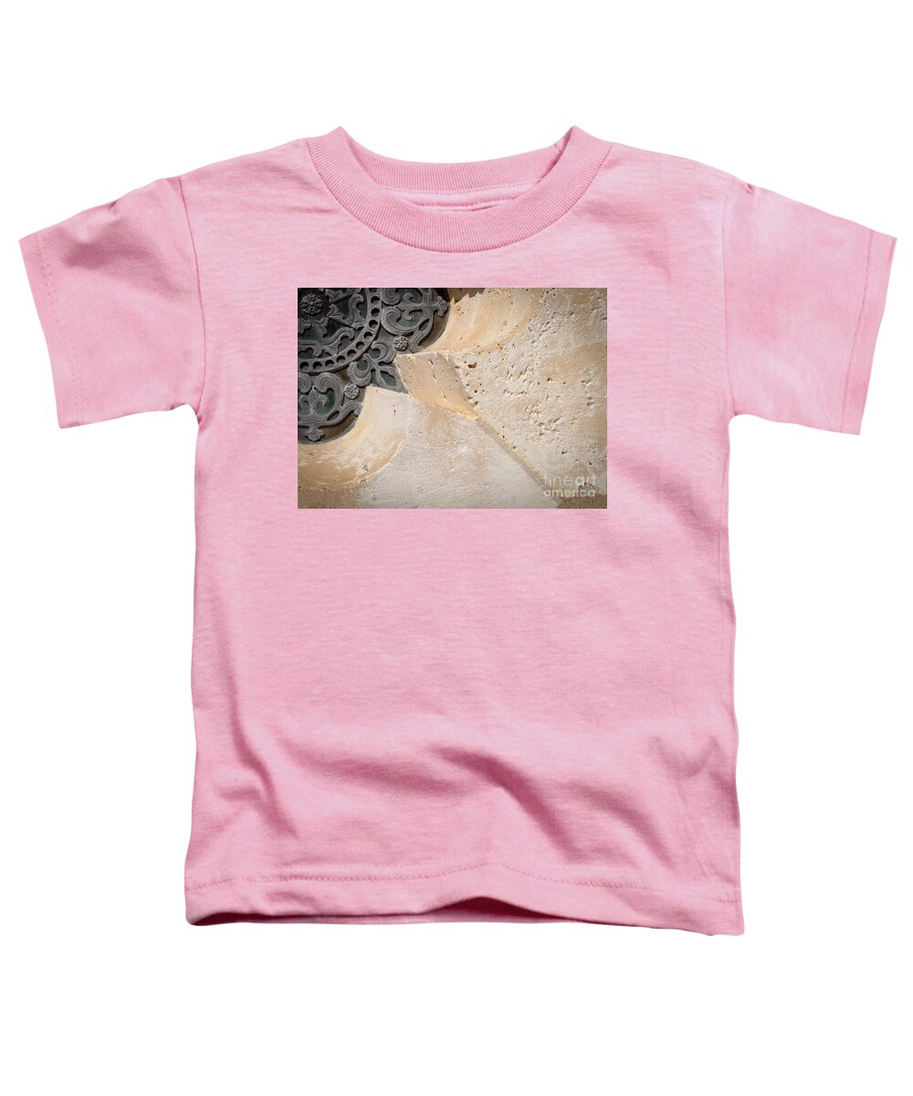 Limestone Toddler T-Shirt featuring the photograph DeGoyler Limestone by Cheryl McClure