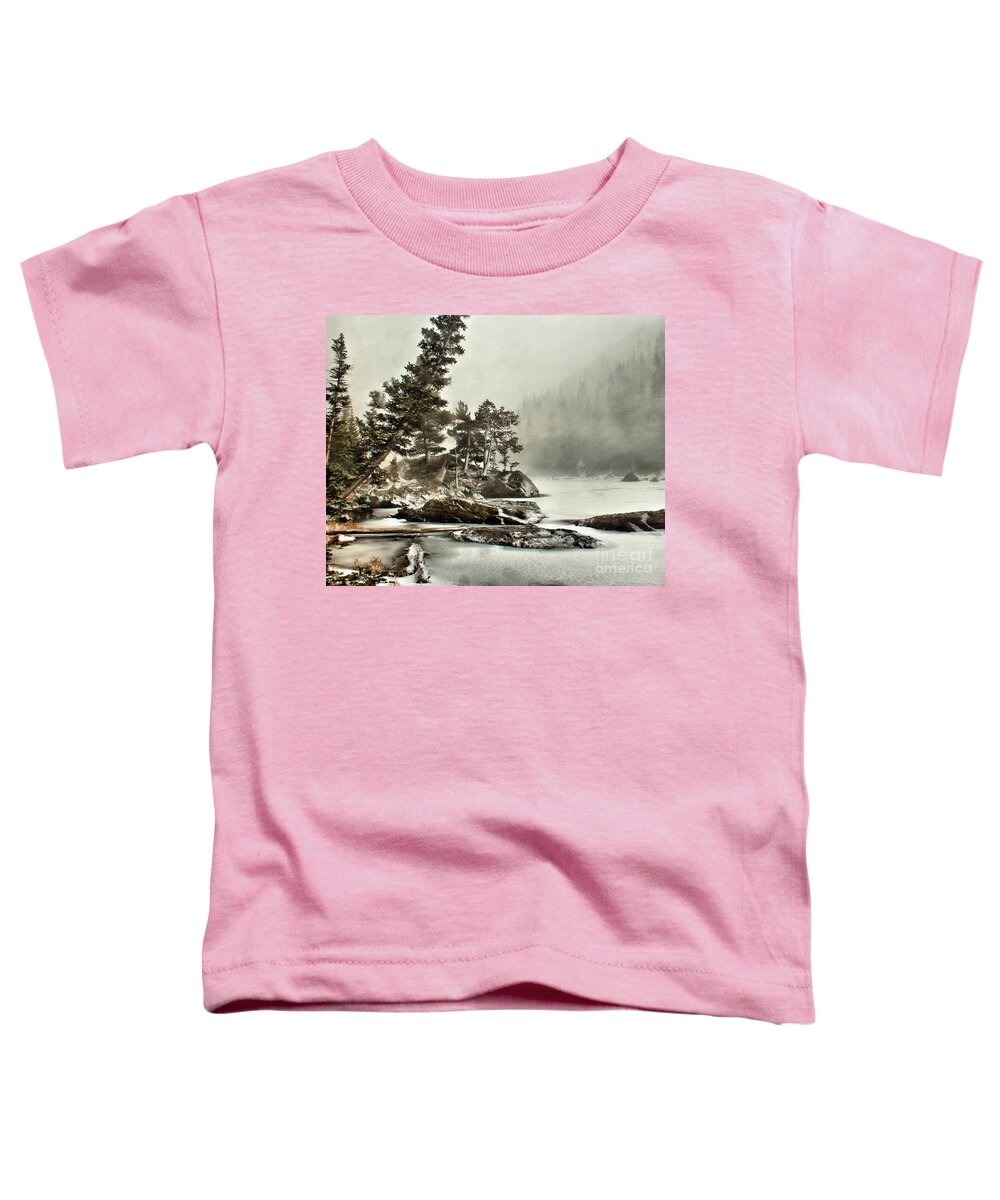 Landscape Toddler T-Shirt featuring the photograph Dream Blizzard by Steven Reed