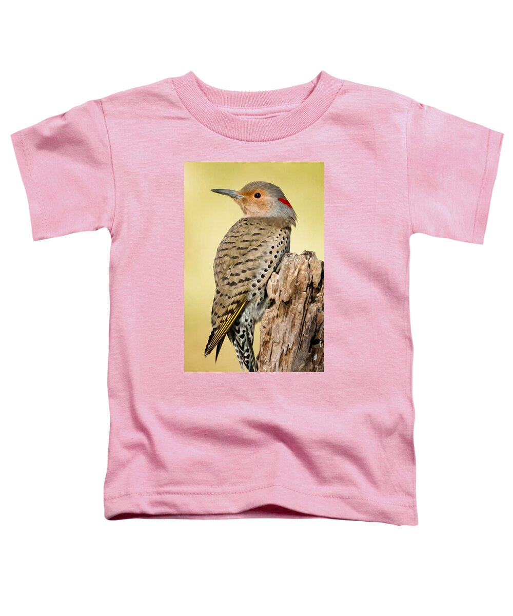 Flicker Toddler T-Shirt featuring the photograph Flicker by Bill Wakeley