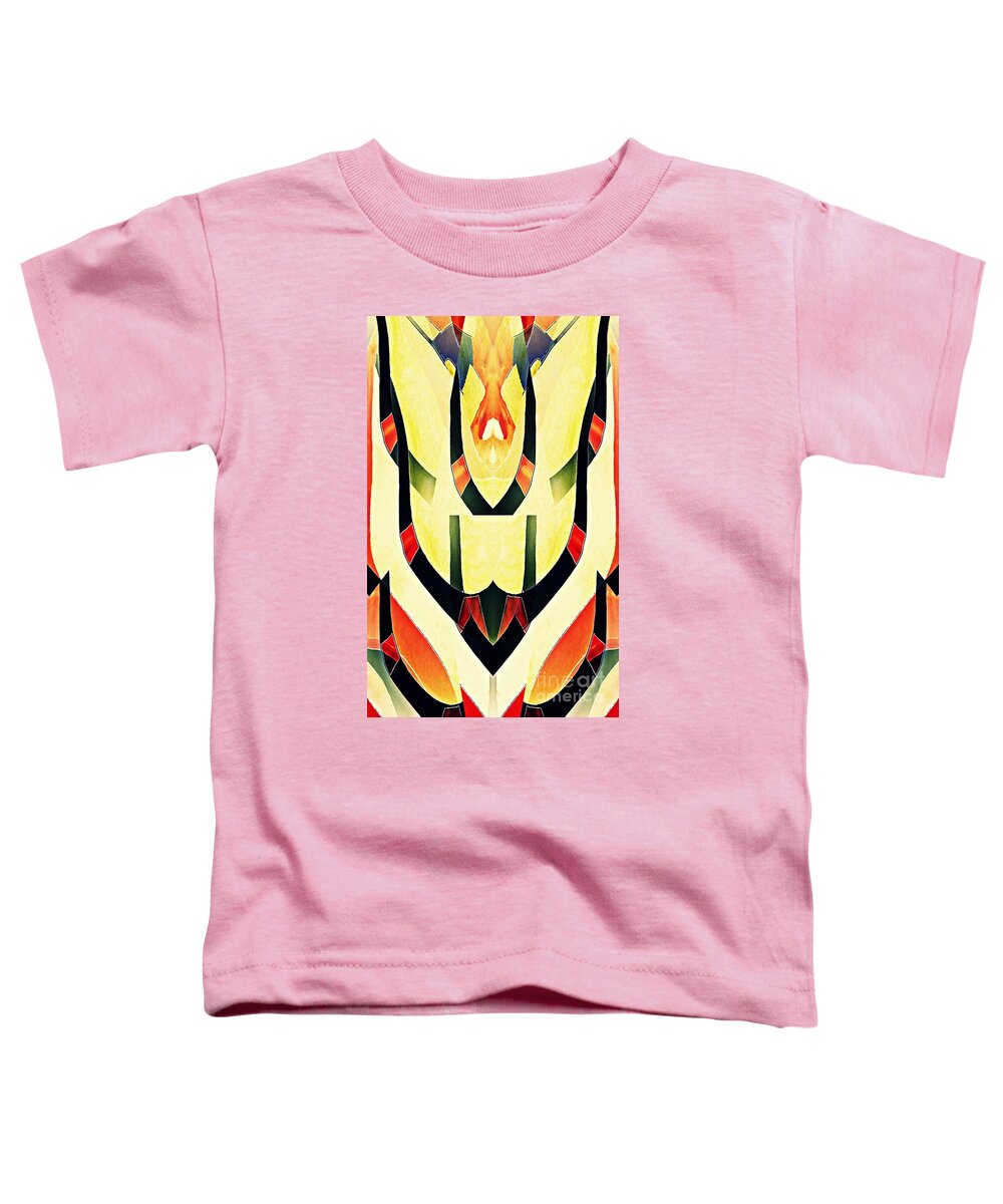 Flowers Toddler T-Shirt featuring the digital art Floral Abstract by Sarah Loft