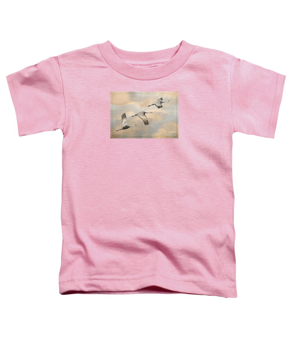 California Toddler T-Shirt featuring the photograph Fly Away by Alice Cahill