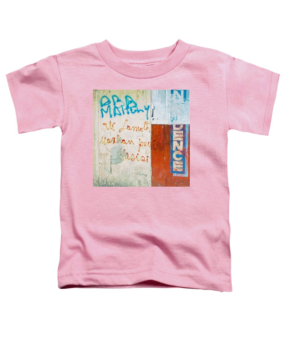 Haiti Toddler T-Shirt featuring the photograph Haiti Wall by Sean Wray