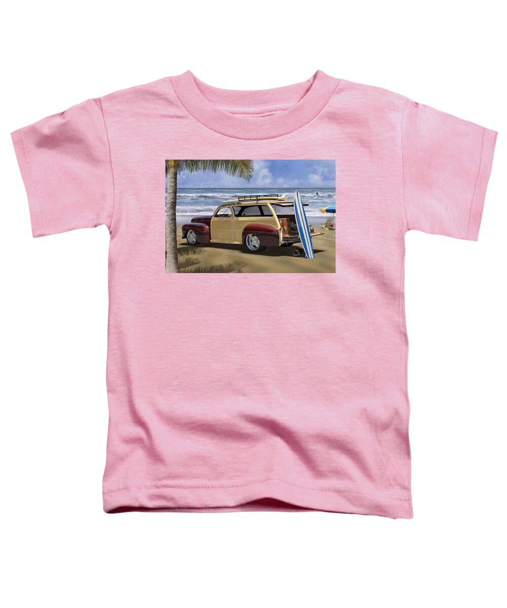Woody Toddler T-Shirt featuring the photograph Hideaway 2 by Mike McGlothlen