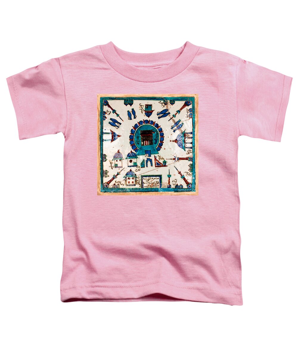 Istanbul Toddler T-Shirt featuring the photograph Iznik Kaaba by Rick Piper Photography