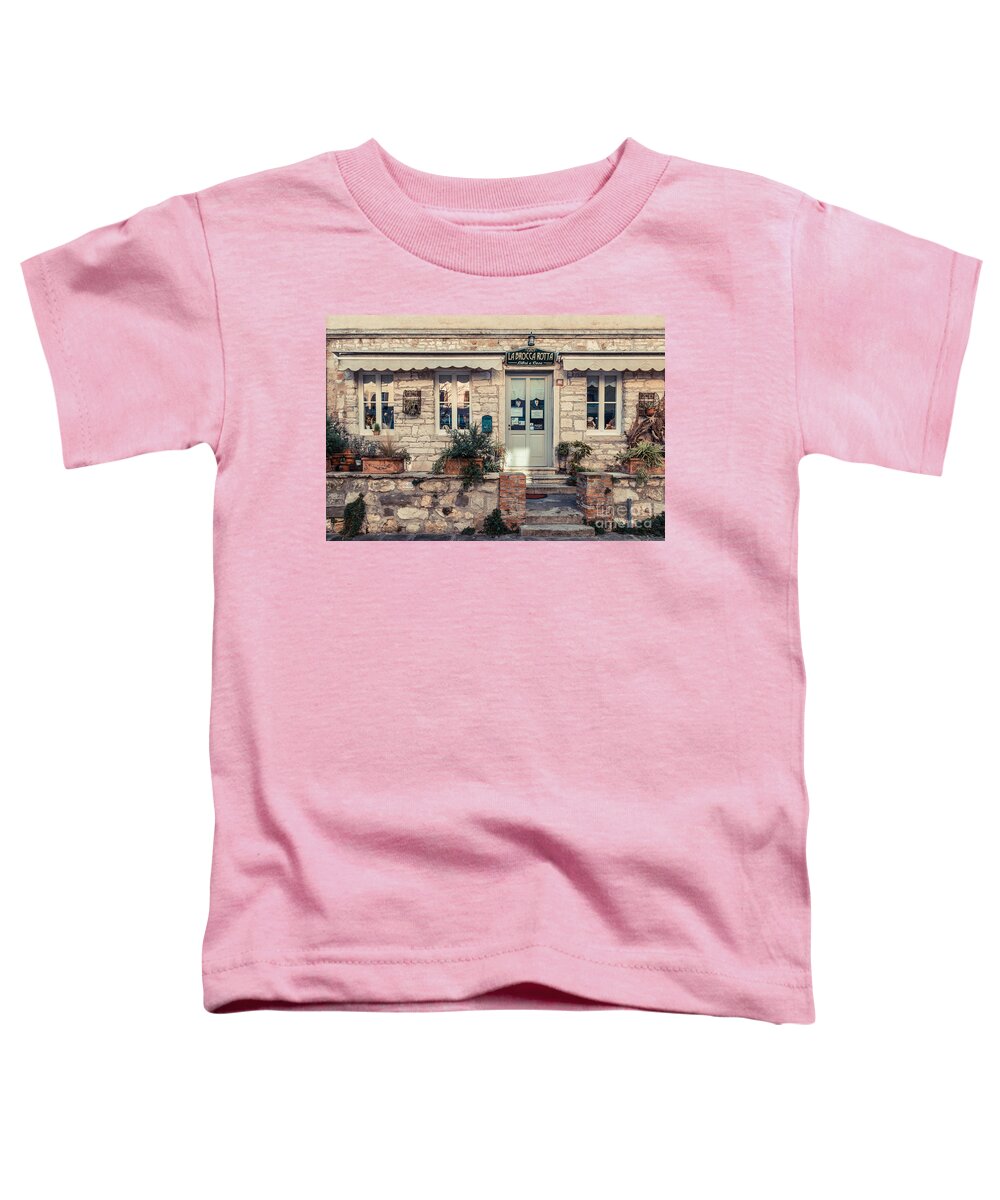 Friaul-julisch Venetien Toddler T-Shirt featuring the photograph La Brocca Rotta by Hannes Cmarits