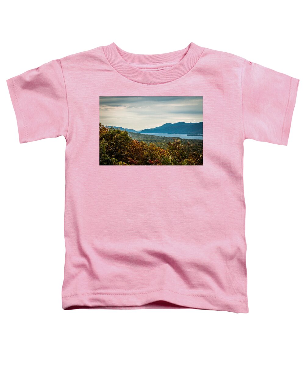 Lake George Toddler T-Shirt featuring the photograph Lake George by Sara Frank