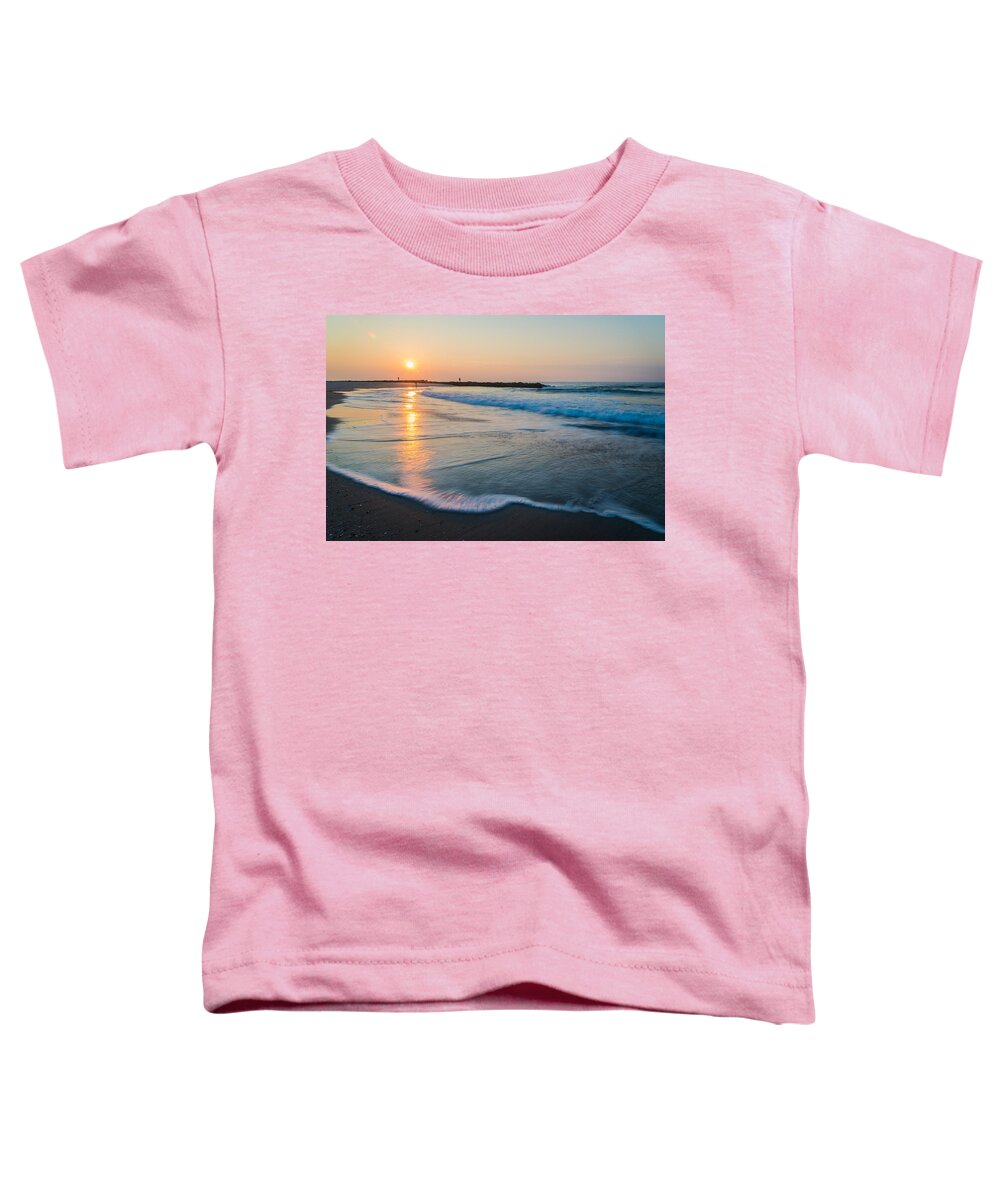 New Jersey Toddler T-Shirt featuring the photograph Liquid Sun by Kristopher Schoenleber