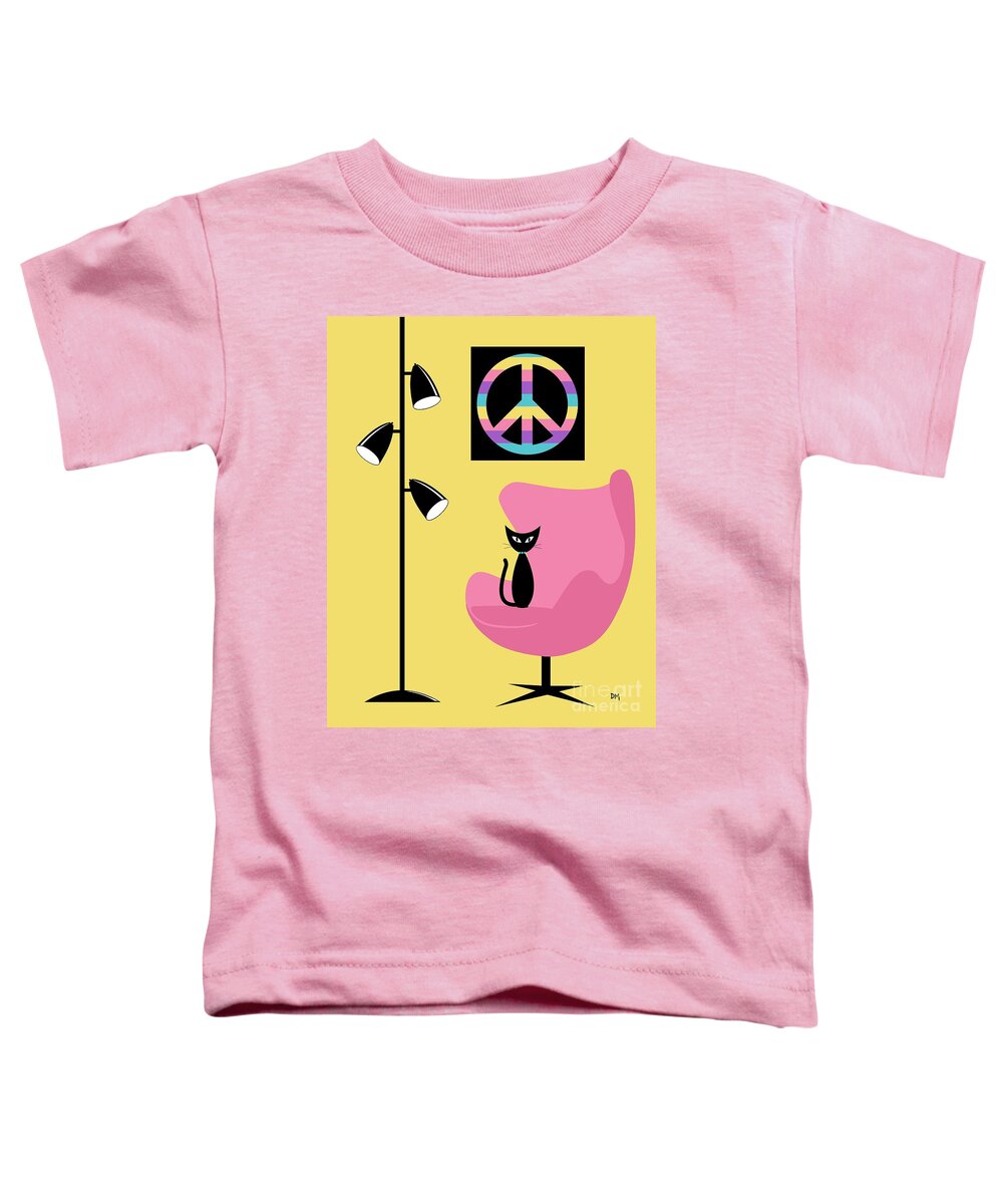 Peace Toddler T-Shirt featuring the digital art Peace Symbol by Donna Mibus