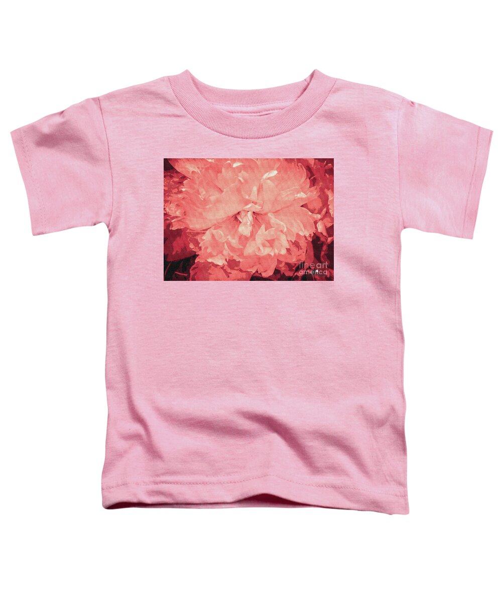Pink Toddler T-Shirt featuring the photograph Pink Macro Flower by Grace Grogan