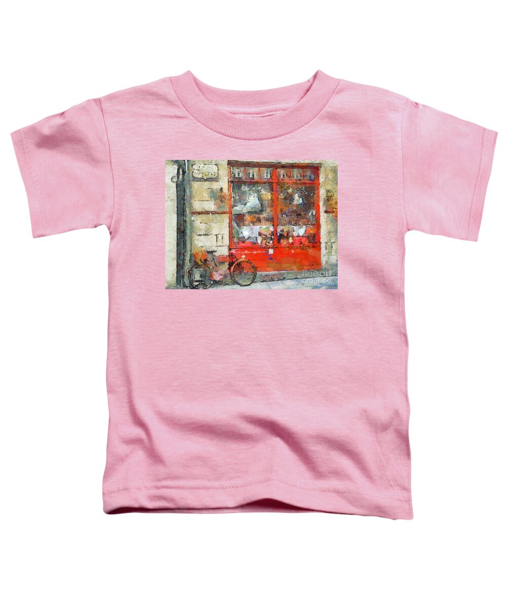 Bicycle Toddler T-Shirt featuring the photograph Postcard Perfect by Claire Bull