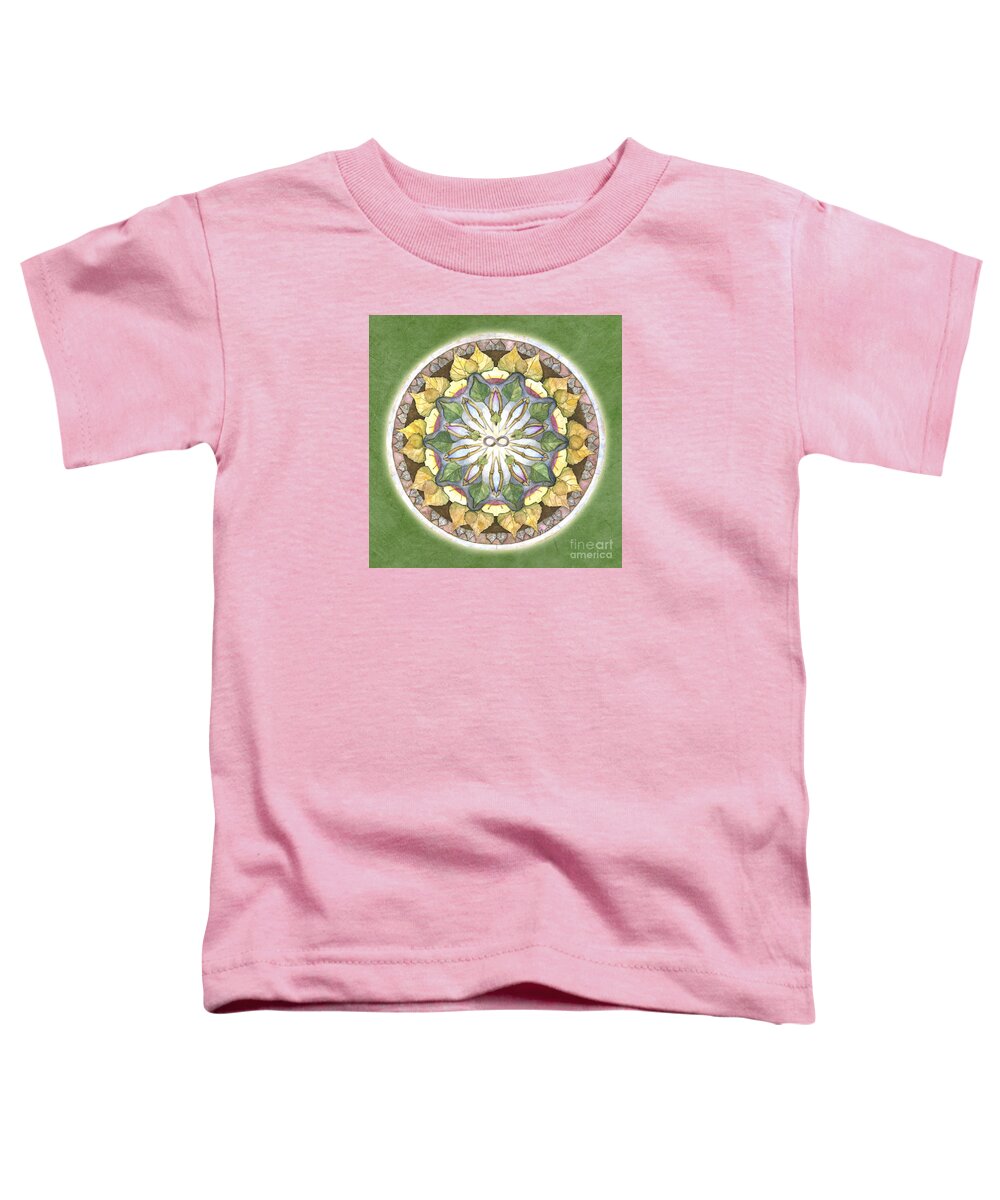 Mandala Art Toddler T-Shirt featuring the painting Prosperity Mandala by Jo Thomas Blaine