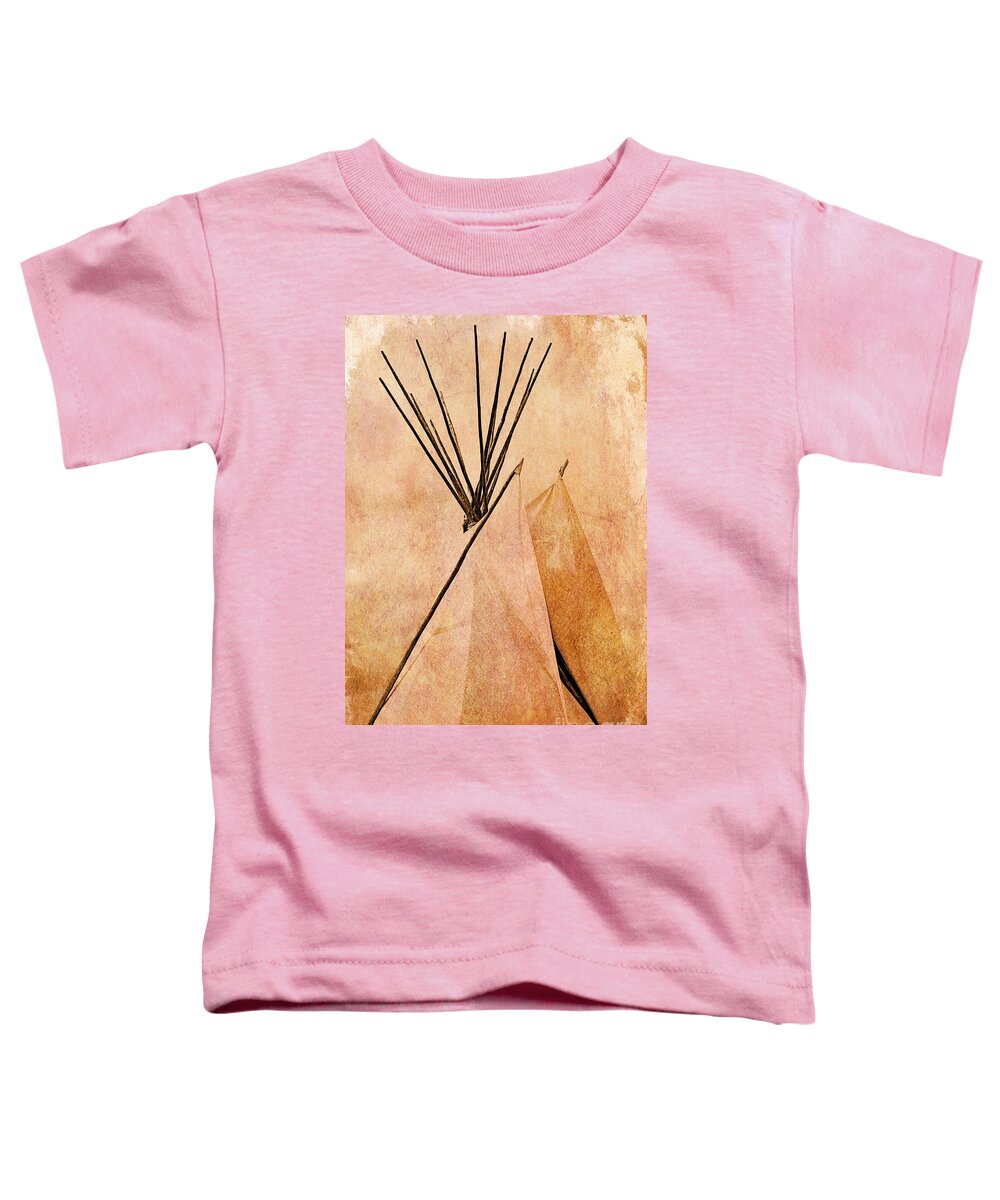Teepee Toddler T-Shirt featuring the photograph Remembering The Past by Roselynne Broussard
