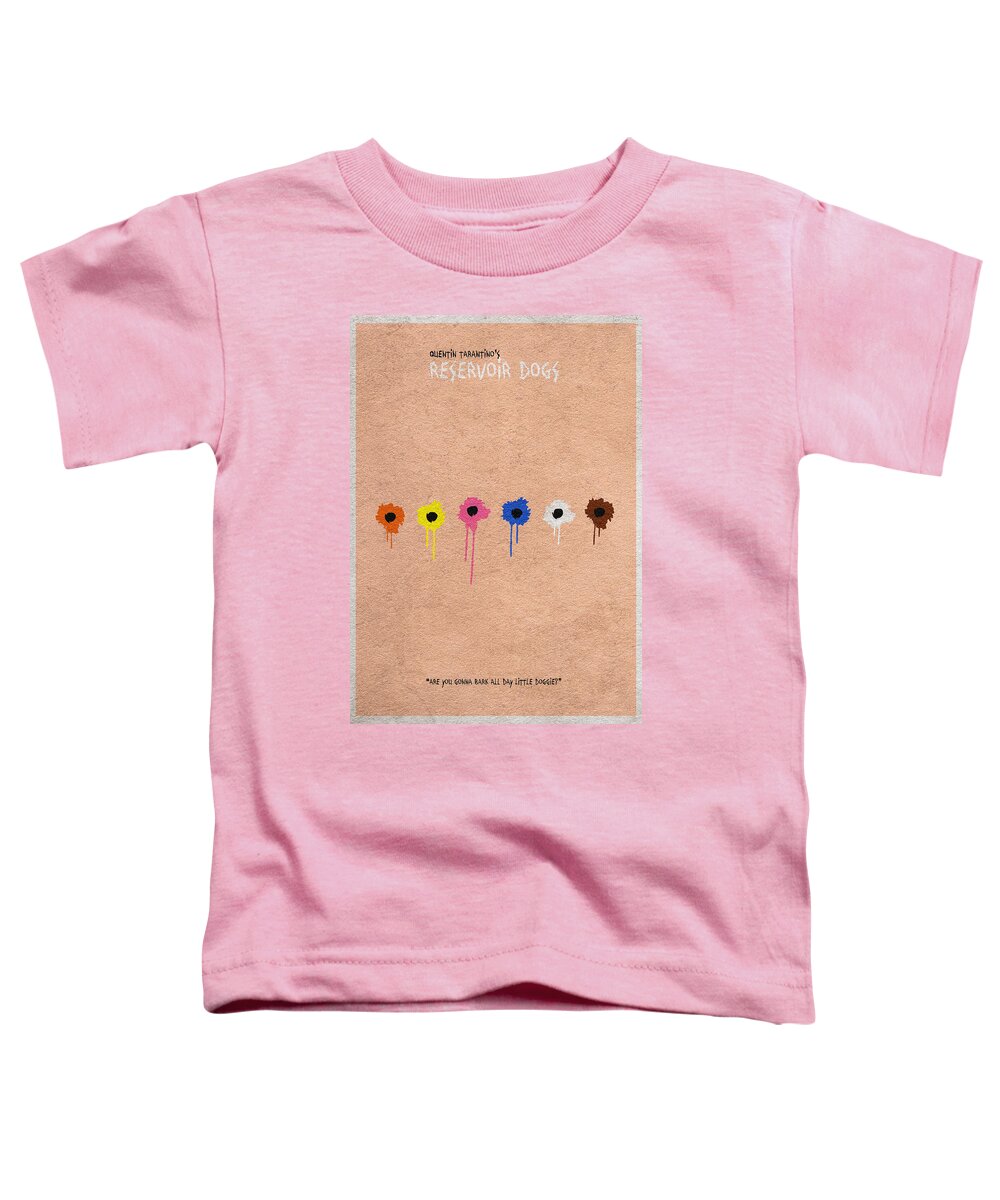 Reservoir Dogs Toddler T-Shirt featuring the digital art Reservoir Dogs - 2 by Inspirowl Design