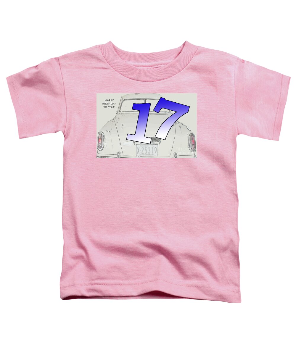 17th Toddler T-Shirt featuring the photograph Seventeen by Randi Grace Nilsberg