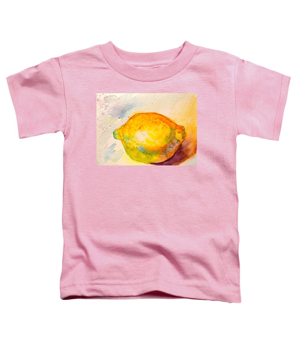 Squeeze Toddler T-Shirt featuring the painting Squeeze by Beverley Harper Tinsley