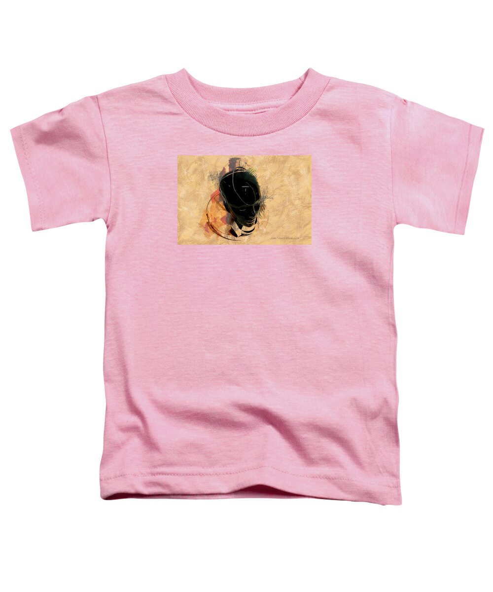 Portrait Toddler T-Shirt featuring the painting Subconscious by John Stuart Webbstock