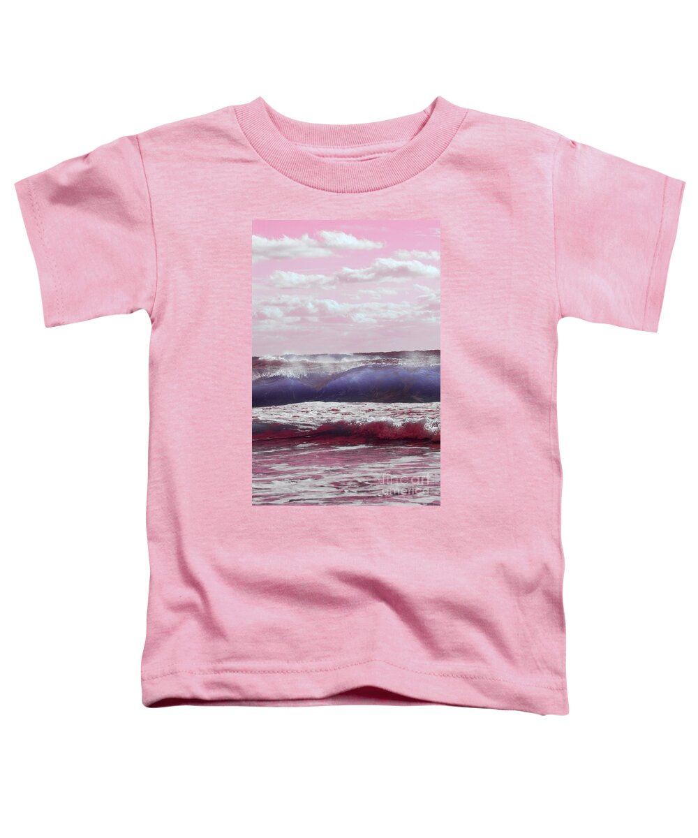 Ocean Toddler T-Shirt featuring the photograph Wave Formation 2 by Anthony Wilkening
