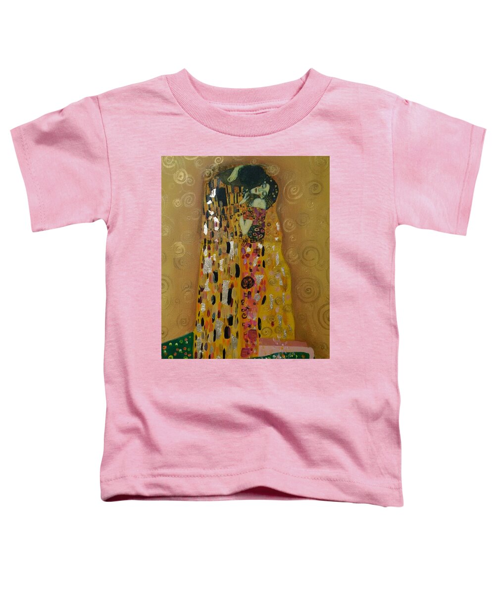 Couple Toddler T-Shirt featuring the painting Inspiration by Lynne McQueen