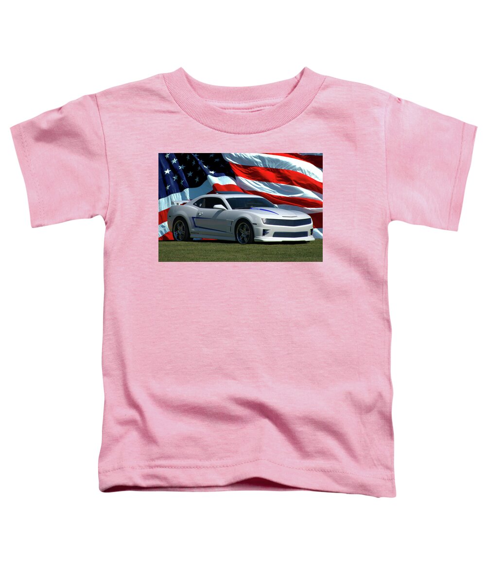 2012 Toddler T-Shirt featuring the photograph 2012 Camaro by Tim McCullough