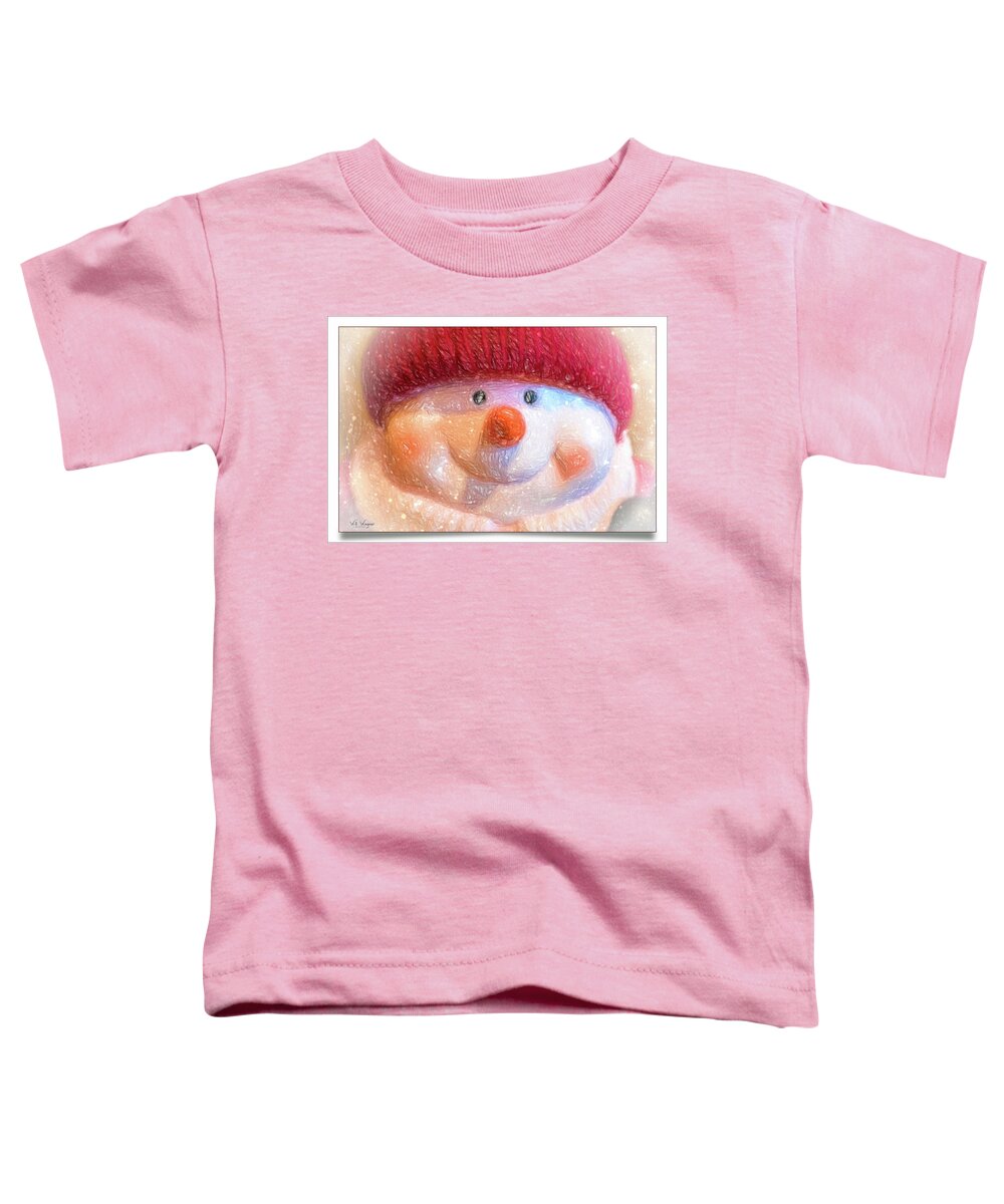 Frosty Toddler T-Shirt featuring the photograph Frosty #1 by Will Wagner