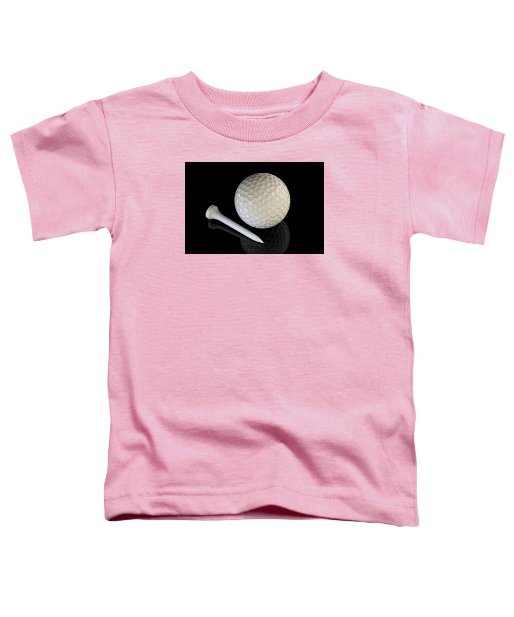 Background Toddler T-Shirt featuring the photograph Golf-ball #1 by Paulo Goncalves