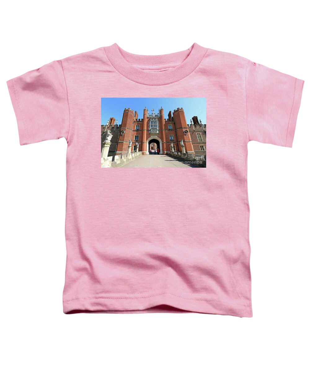 Hampton Court Toddler T-Shirt featuring the photograph Hampton Court Palace London #1 by Julia Gavin
