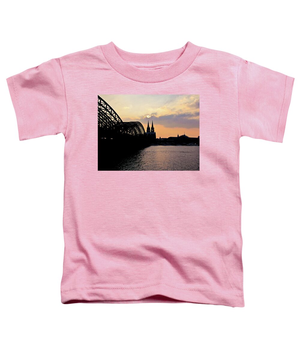Cologne Toddler T-Shirt featuring the photograph Hohenzollern #1 by Cesar Vieira