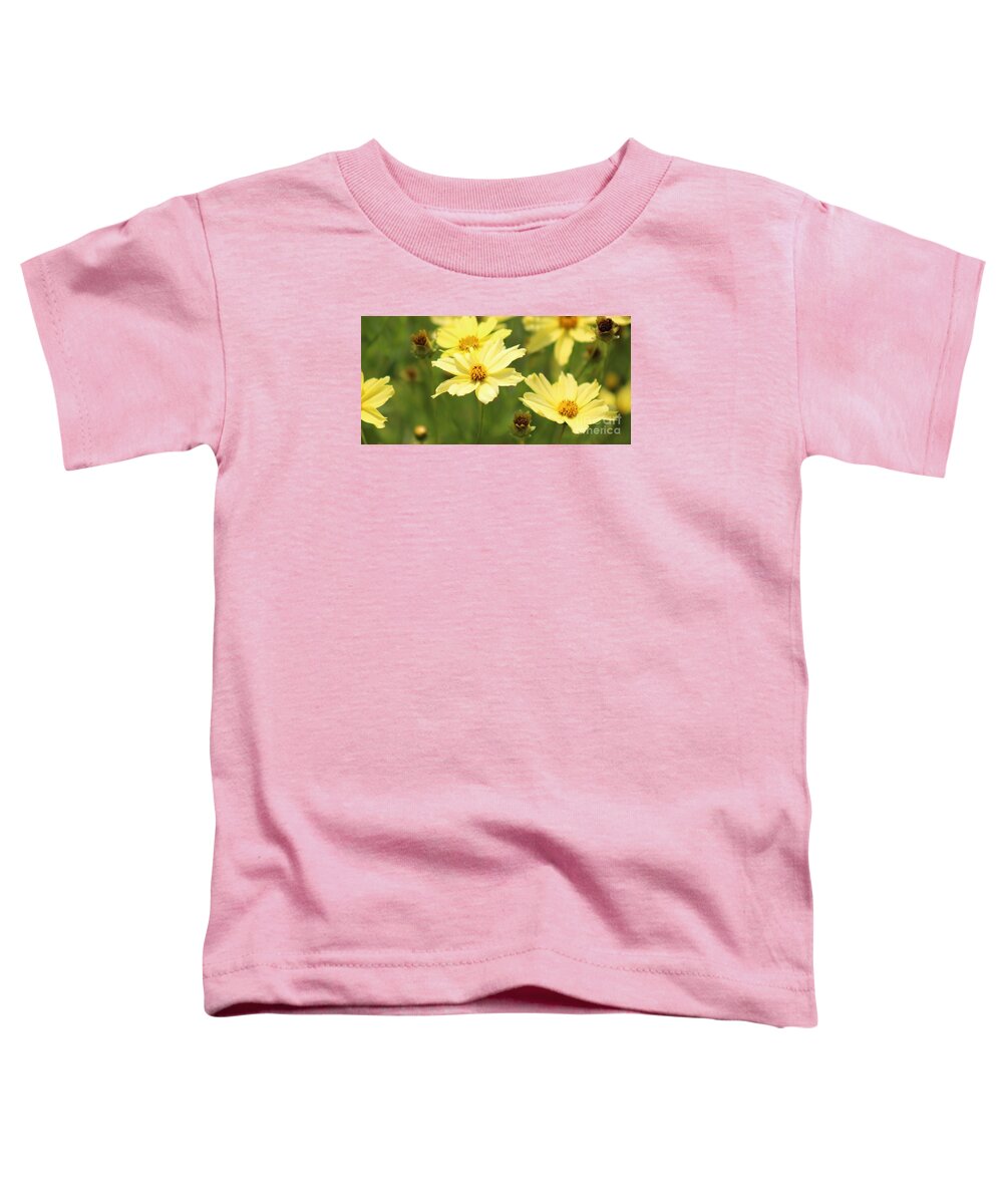 Yellow Toddler T-Shirt featuring the photograph Nature's Beauty 67 by Deena Withycombe