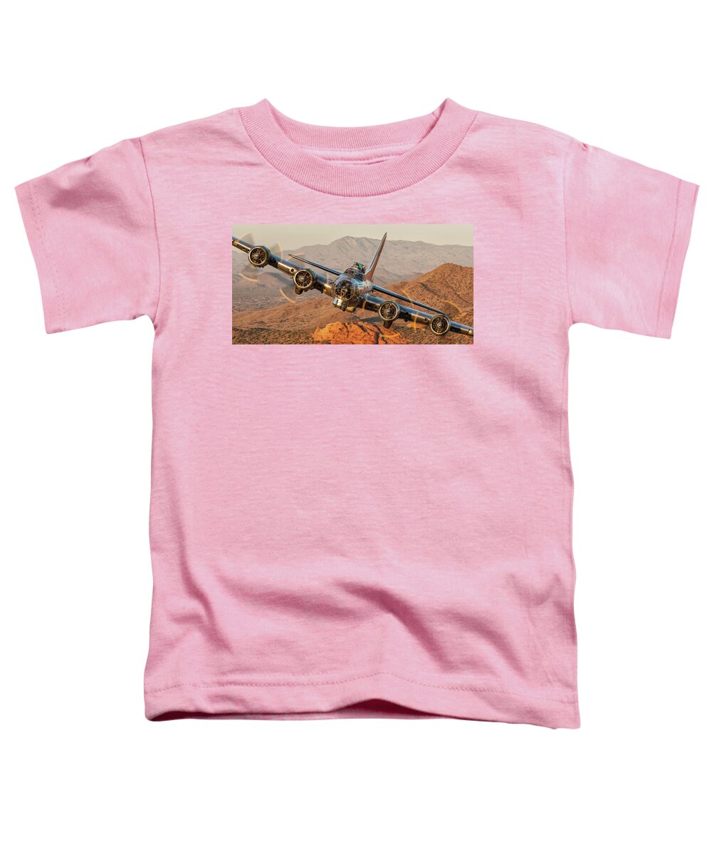 A2a Toddler T-Shirt featuring the photograph She'll Be Coming 'round The Mountain #1 by Jay Beckman