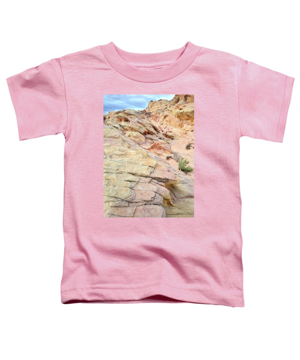 Valley Of Fire State Park Toddler T-Shirt featuring the photograph Colorful Sandstone in Valley of Fire #11 by Ray Mathis