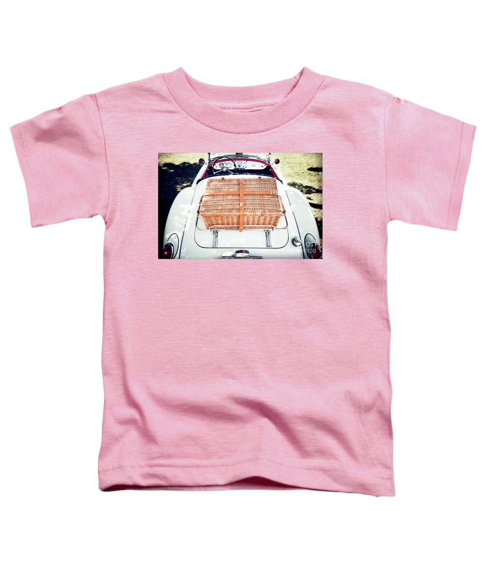 1950's Toddler T-Shirt featuring the photograph 1956 MGA Roadster by RicharD Murphy